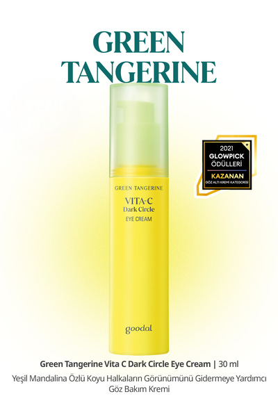 Goodal Koyu Halka Karşıtı Göz Bakım Kremi GOODAL Green Tangerine Vita C Dark Circle Eye Cream