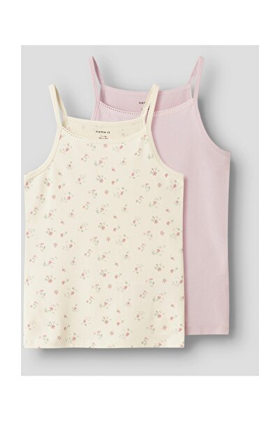Name it Top NKFSTRAP 2P s květinovým vzorem