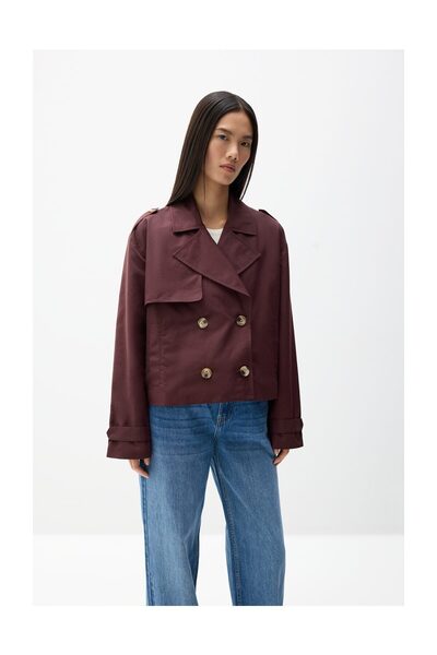 LEFTIES Woman Short Trench Coat