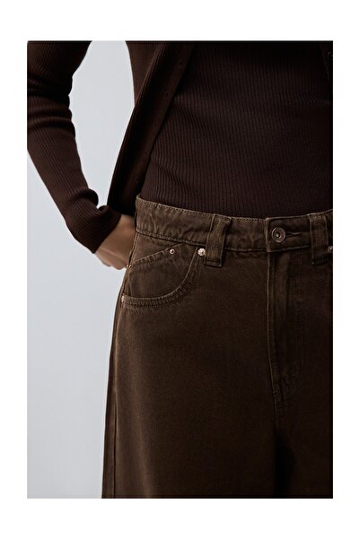 LEFTIES Woman Darted Barrel Jeans