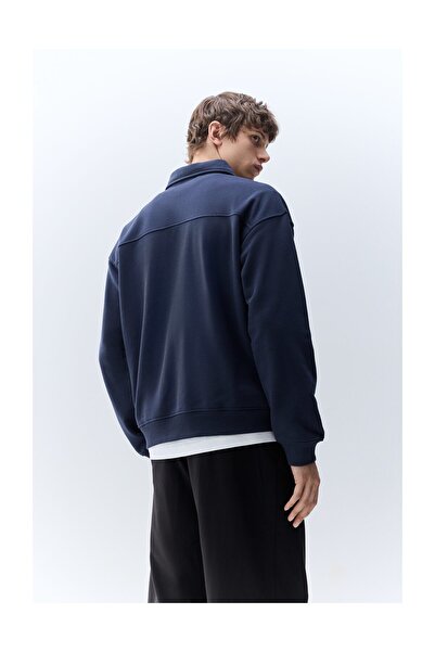 LEFTIES Férfi póló galléros pulóver