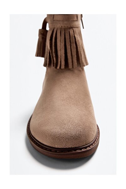 LEFTIES Παιδικές μπότες με κρόσσια