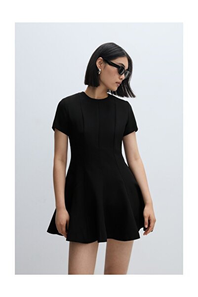 LEFTIES Nő rövid, fodros ruha