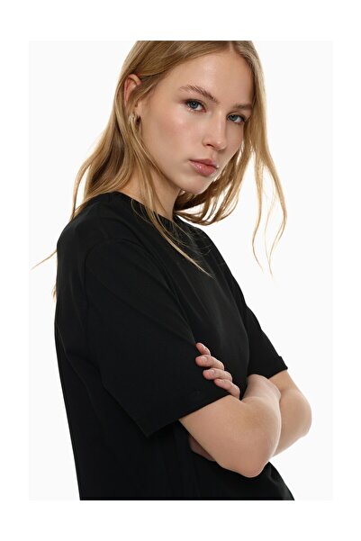 LEFTIES Damen Basic Oversize-T-Shirt