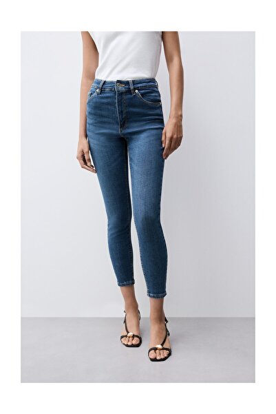 LEFTIES Nő szuper magas derékú farmerje