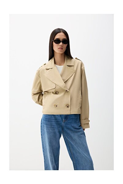 LEFTIES Woman Short Trench Coat