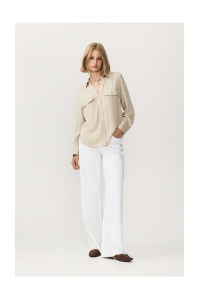 LEFTIES Woman Basic Flowing Shirt