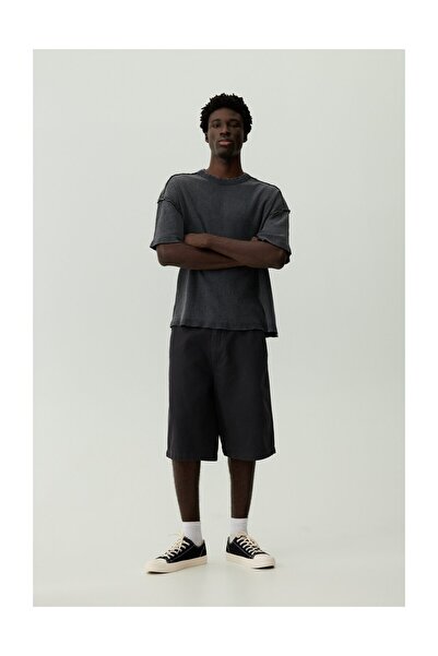 LEFTIES Pánské oversize tričko s texturou