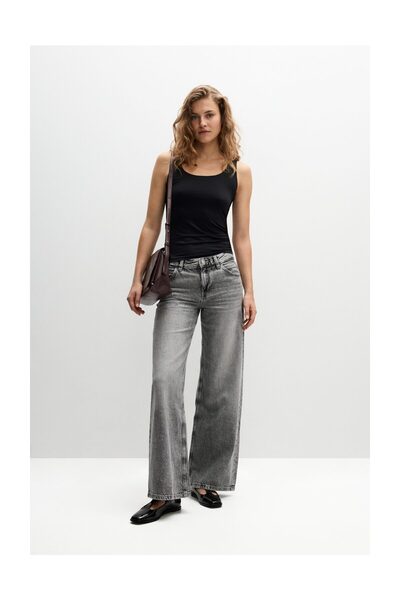 LEFTIES Koszulka damska z poliamidu z szerokimi ramiączkami