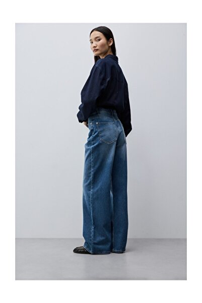 LEFTIES Woman Wide Leg Jeans