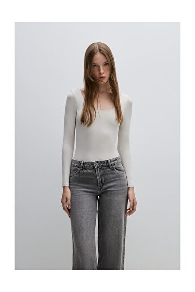 LEFTIES Боди с обло деколте