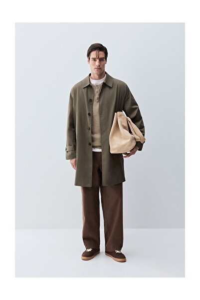 LEFTIES Man Basic Trench Coat