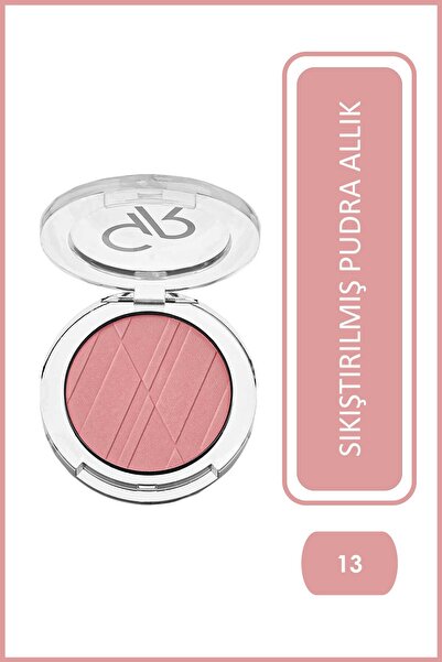 Golden Rose Powder Blush 13 Coral Allık 7 g