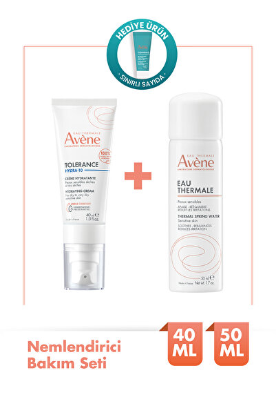 Avene Kuru Ciltler için Tolerance Hydra-10 Krem 40ml + Termal Su 50ml Set