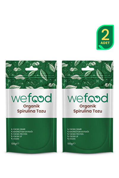 Wefood Spirulina Tozu 100 gr 2'li