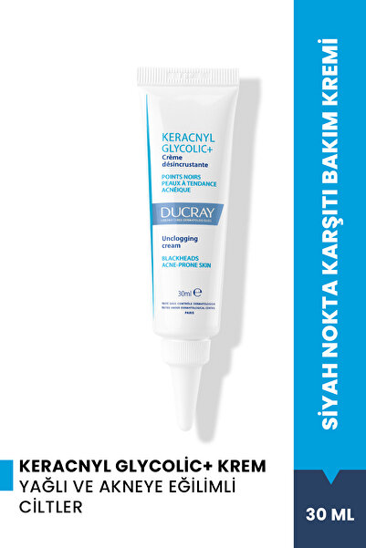 Ducray Keracnyl Glycolic+ Siyah Nokta Ve Parlama Karşıtı Bakım Kremi 30 ml