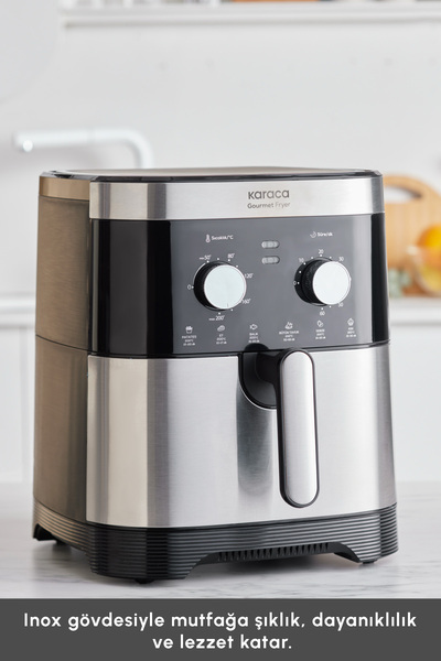 Karaca Gourmet 9 Litre Ekstra Büyük Hacim 8 Kişilik Airfryer