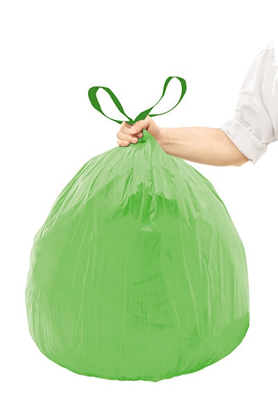 Parex Natura Büzgülü Çöp Torbası Büyük Boy 10'lu 65 x 70 cm