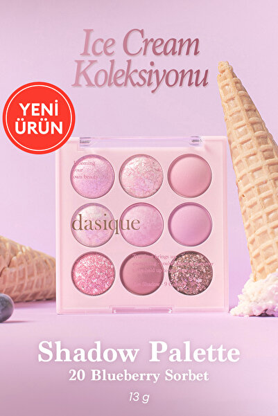 dasique Mat ve Işıltılı Renk Seçenekleri Sunan Far Paleti DASIQUE Shadow Pale...