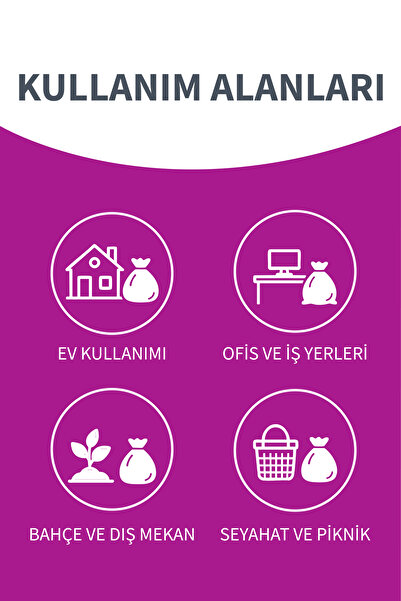 Parex Güçlü Çöp Torbası Orta Boy 1 Adet