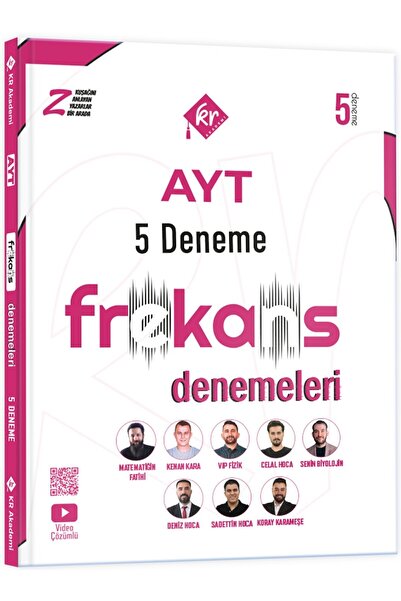 KR Akademi Yayınları 2026 AYT 5 Frekans Denemeleri