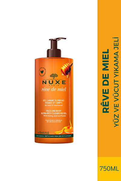 Nuxe Reve De Miel Yüz ve Vücut Yıkama Jeli 750 ml