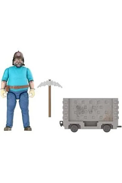 mattel Minecraft Steve And Minecart Pack JGP20
