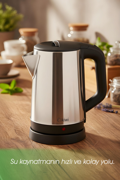 Kiwi Kiwii Su Isıtıcı Çelik Kettle Kk-3330