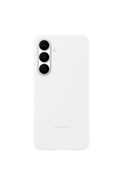 Samsung S25 Fe Silicone Case - White