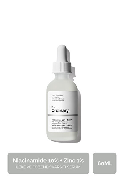 The Ordinary Niacinamide 10% + Zinc 1% - Leke ve Gözenek Görünümü Karşıtı Serum 60ml