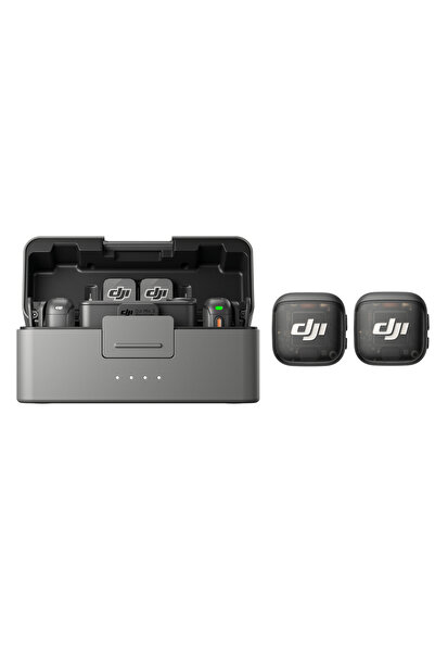 DJI Mic 3 (2 TX + 1 RX + Charging Case) | Türkiye Karacasulu Garantili |