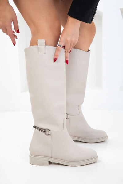 SOHO Бежеві жіночі чоботи 21034