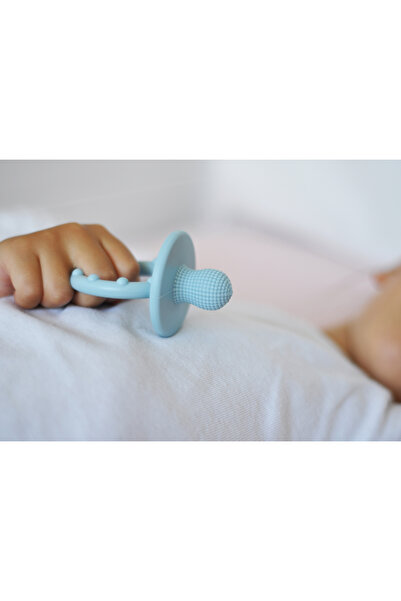 OiOi Silikon Diş Kaşıyıcı  Gumy Mineral Blue