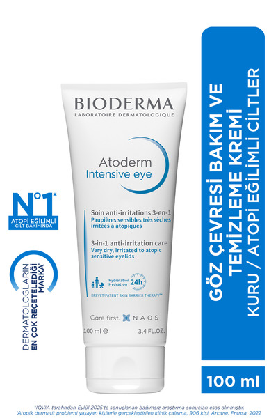 Bioderma Atoderm intensive Eye Göz Çevresi Kremi 100 ml