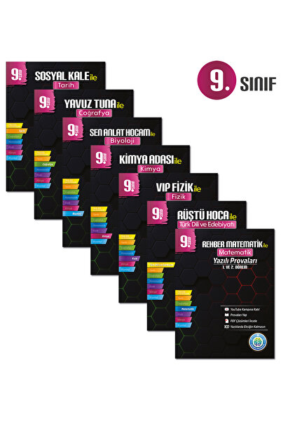 Tonguç Yayınları 9. Sınıf Yazılı Provaları Seti