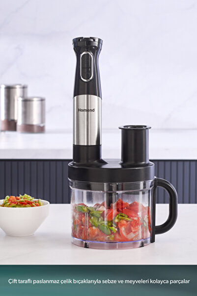 HOMEND Functionall 2848H Mutfak Robotu Inox