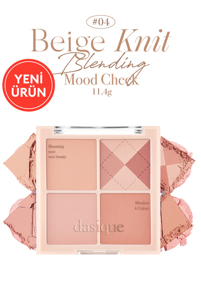 dasique Karıştırılabilir Renk Tonlarına Sahip 4’lü Allık Paleti DASIQUE Blend...