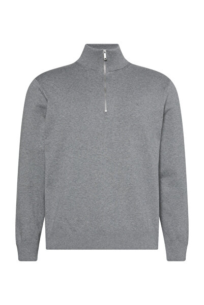 Calvin Klein Ls Supima Qz Sweater 12Gg