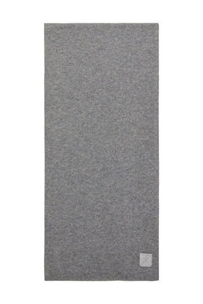 Calvin Klein Emblem Cashmere Knit Scarf