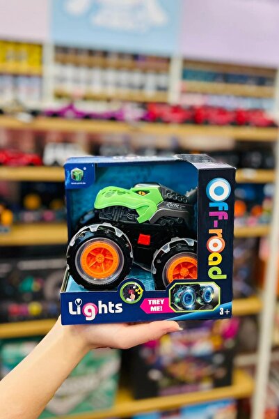 Miniso Kutulu Işıklı Büyük Teker Off-Road Hayvan Arazi Aracı – Işıklı Tekerle...