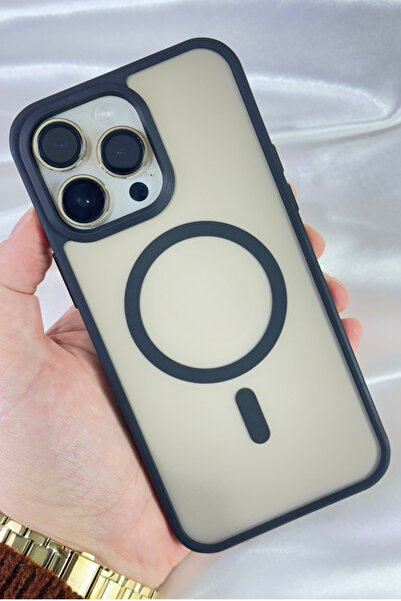 Vip Case iPhone 16 Pro Max-Yükseltilmiş Kamera Korumalı Buzlu Sararmaz Kablos...