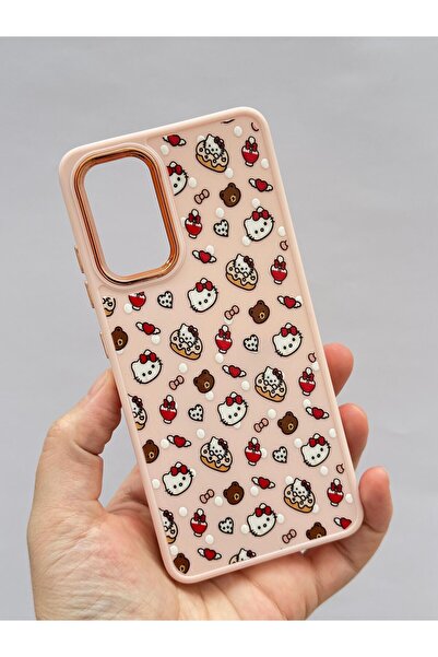 Vip Case Xiaomi Redmi Note 11 Pro Ve Note 12 Pro 4g Uyumlu Desenli Lansman Silikon Donut Kitty Kılıf 277