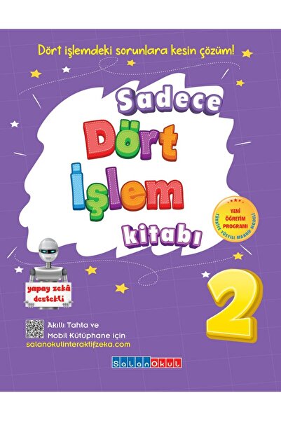 Salan Yayınları Salan 2.Sınıf Dört İşlem Kitabı
