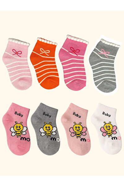 ragi store 8-пакет момичешки училищни чорапи с разнообразни шарки