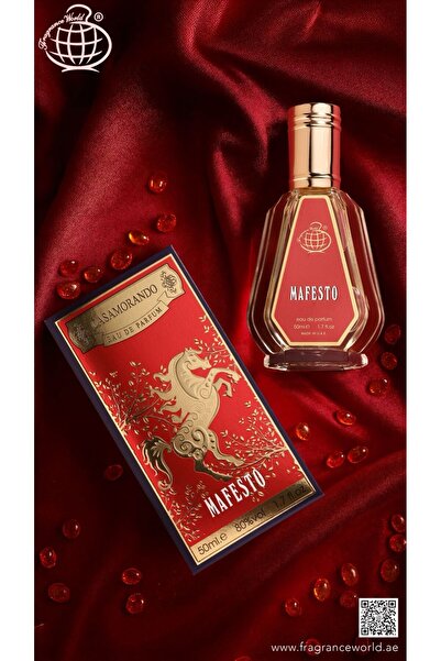 Fragrance World Eau de Parfum Casamorando Mafesto by Fragrance World, Men, 50 ml