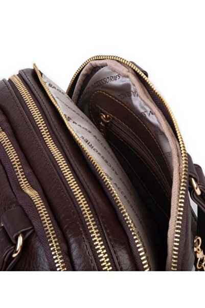 Nas Bag 6-Eyelet Hand-Held Detailed Handle, Crossbody, Shoulder Bag Width: 56 cm Length: 20 cm Bottom: 10 cm