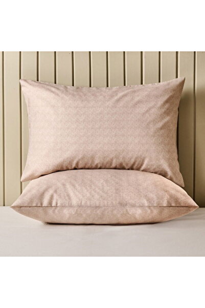 Evidea Huse de pernă Soft Tanura Easy Ironed, pachet de 2 - Bej - 50x70 cm