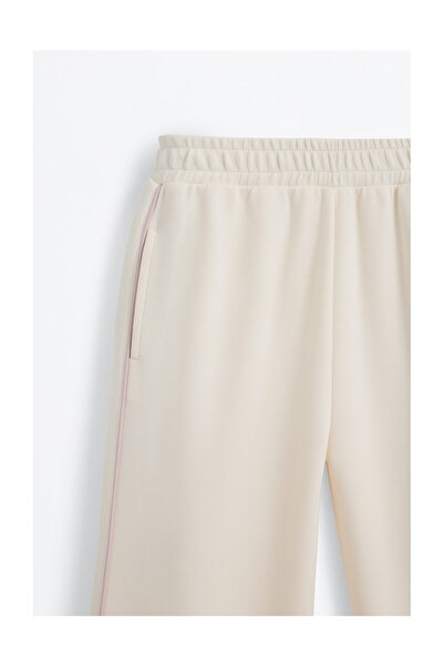 LEFTIES Dětské plyšové kalhoty s volným střihem