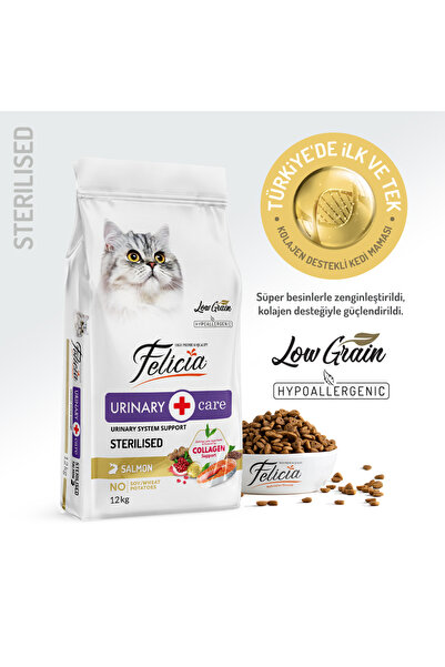 Felicia Adult Cat Light & Sterilised Somonlu Kısır Yetişkin Kedi Maması 12 kg