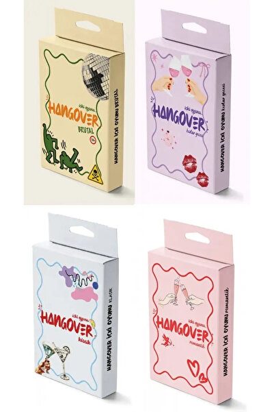 purple dragon مجموعة ألعاب Hangover المكونة من 4 قطع، ألعاب الحفلات الممتعة، ...